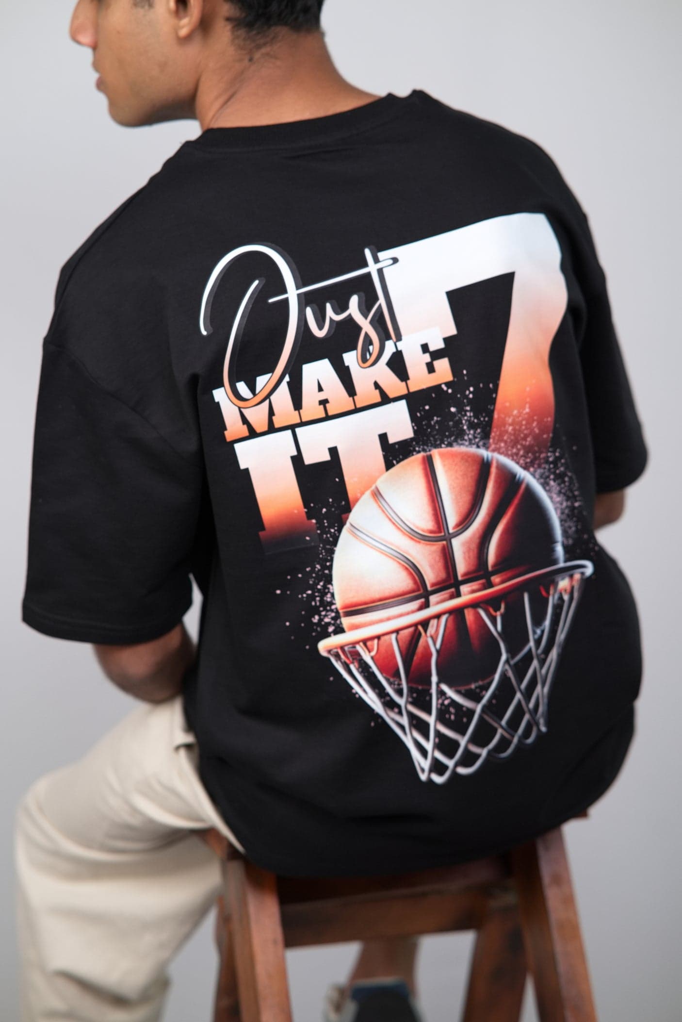 Make it 7 Unisex Premium Oversized T-shirt — alternate view