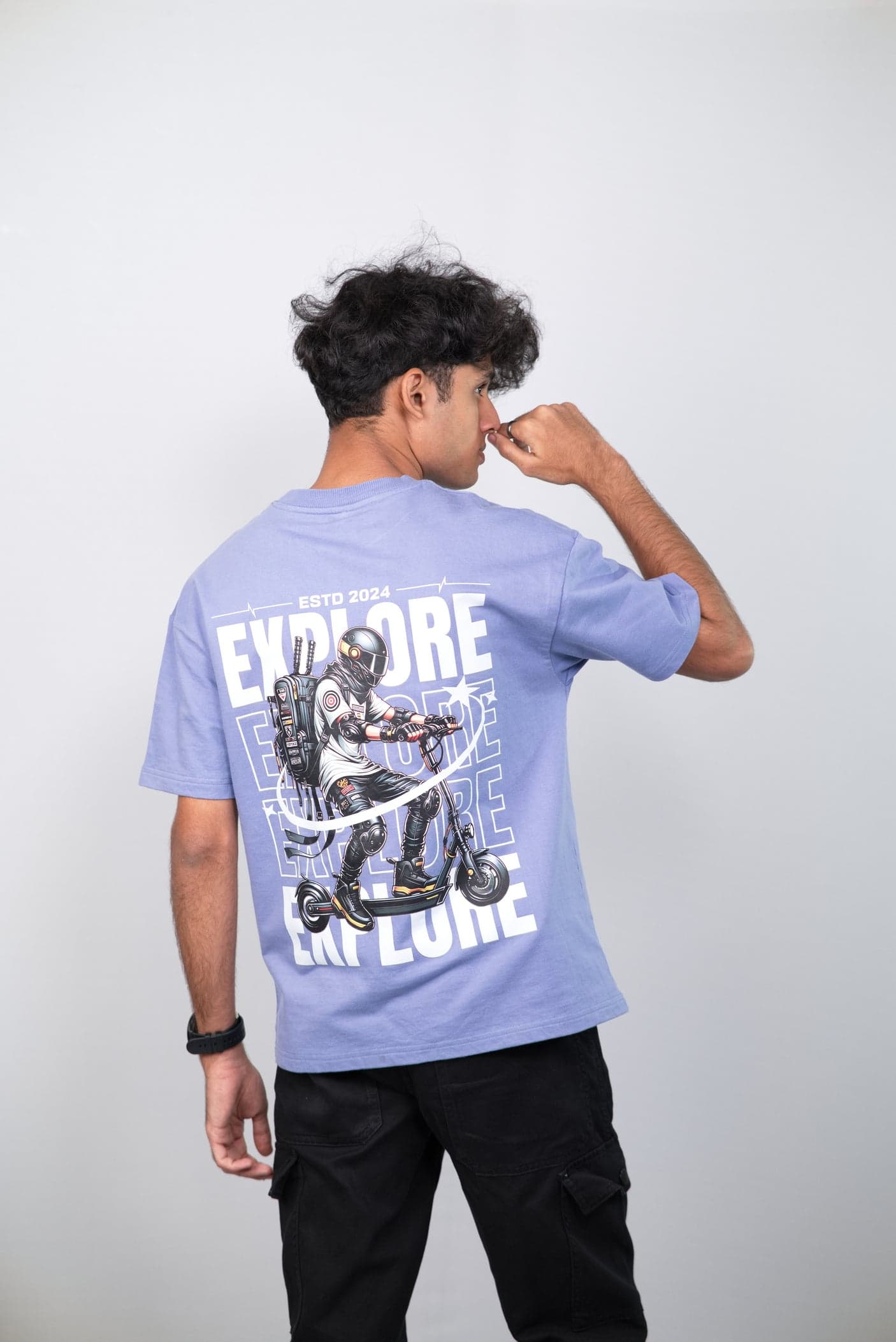 Explore Unisex Premium Oversized T-shirt view 5