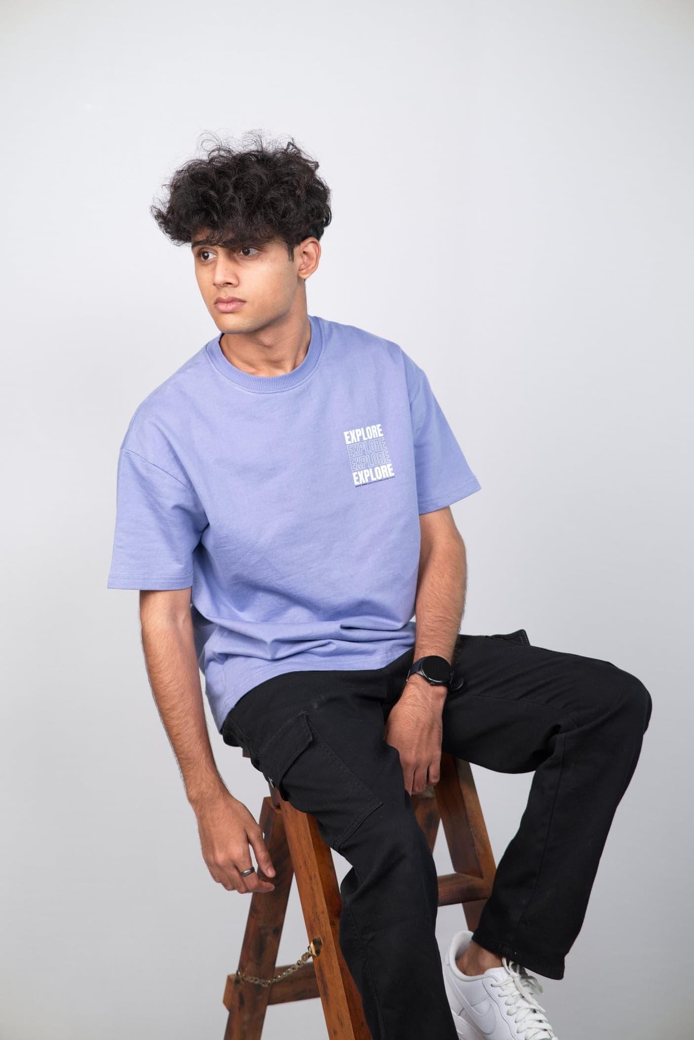 Explore Unisex Premium Oversized T-shirt view 4