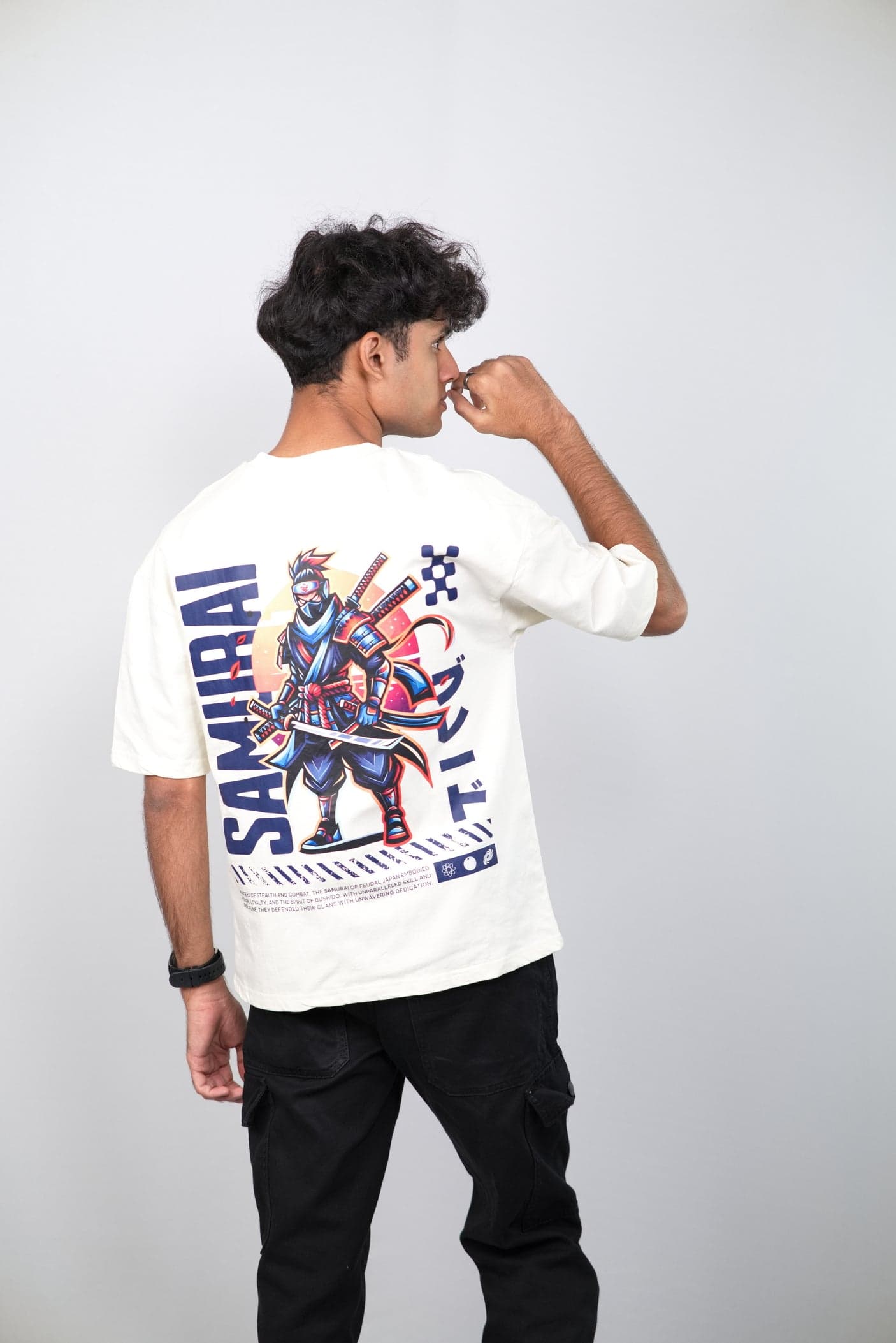 Samurai Unisex Premium Oversized view 4