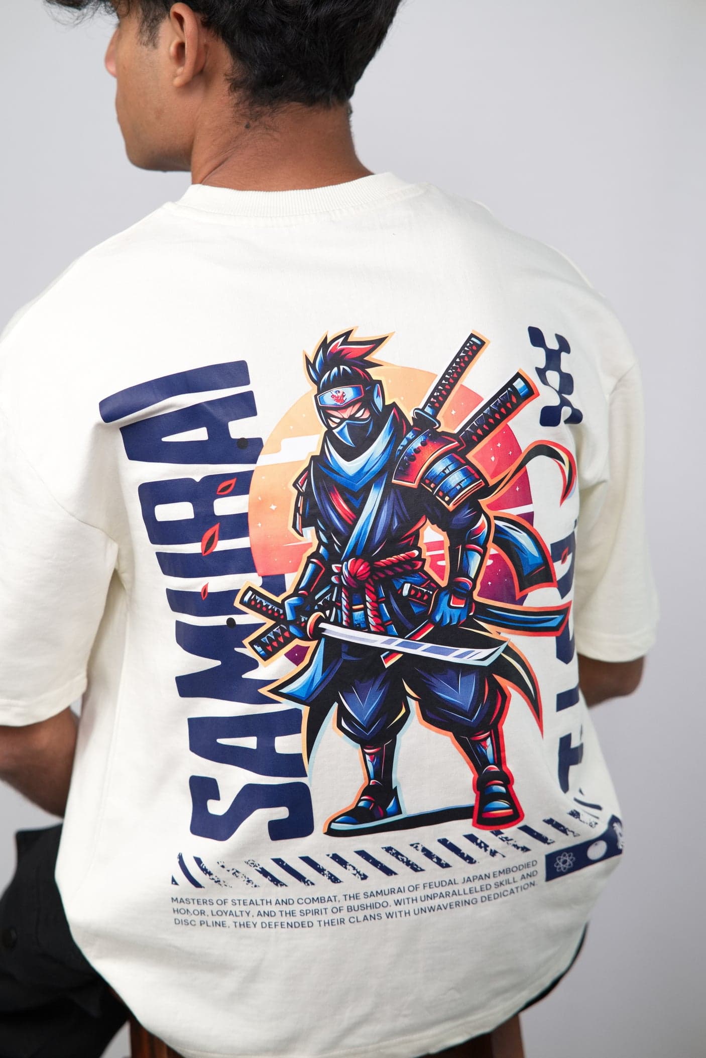 Samurai Unisex Premium Oversized — alternate view