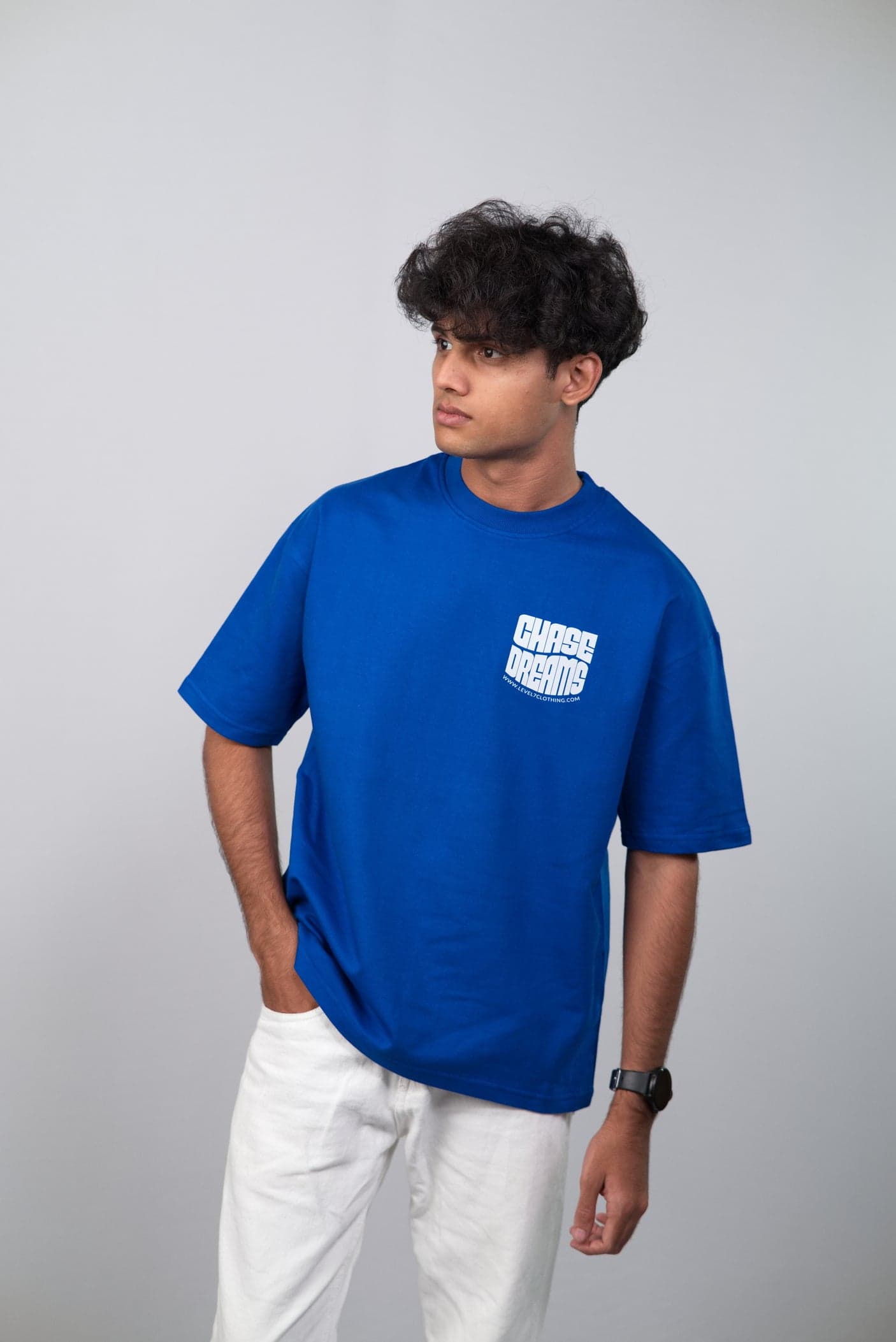 Chase Dream Unisex Premium Oversized T-shirt view 4