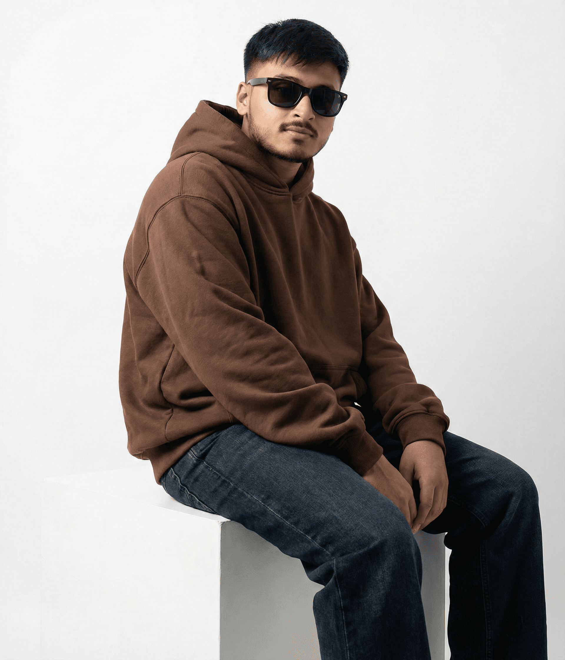 LEVEL7 Grounded Unisex Drop-Shoulder Hoodie — alternate view