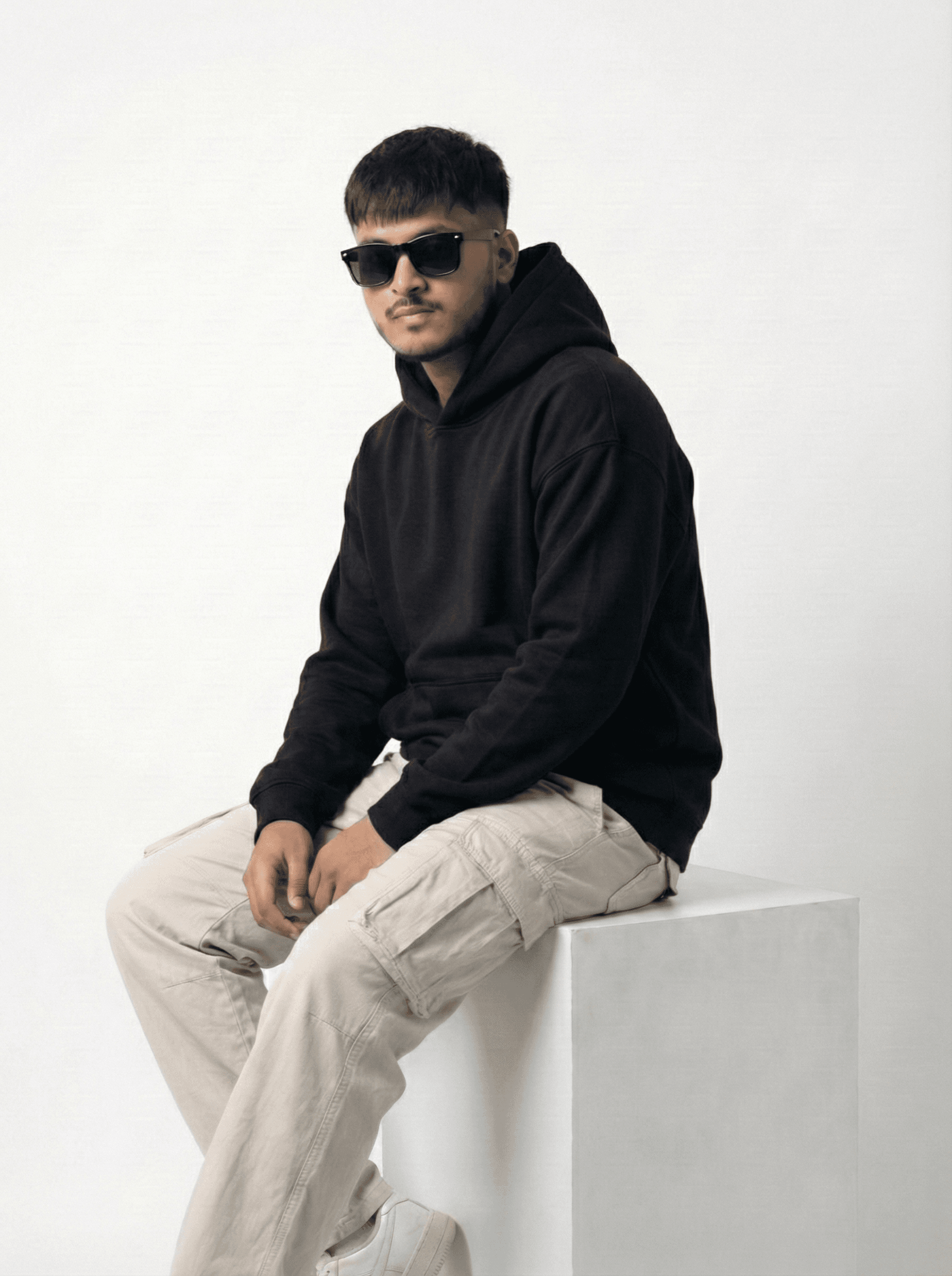 LEVEL7 Core Unisex Oversized Hoodie — alternate view