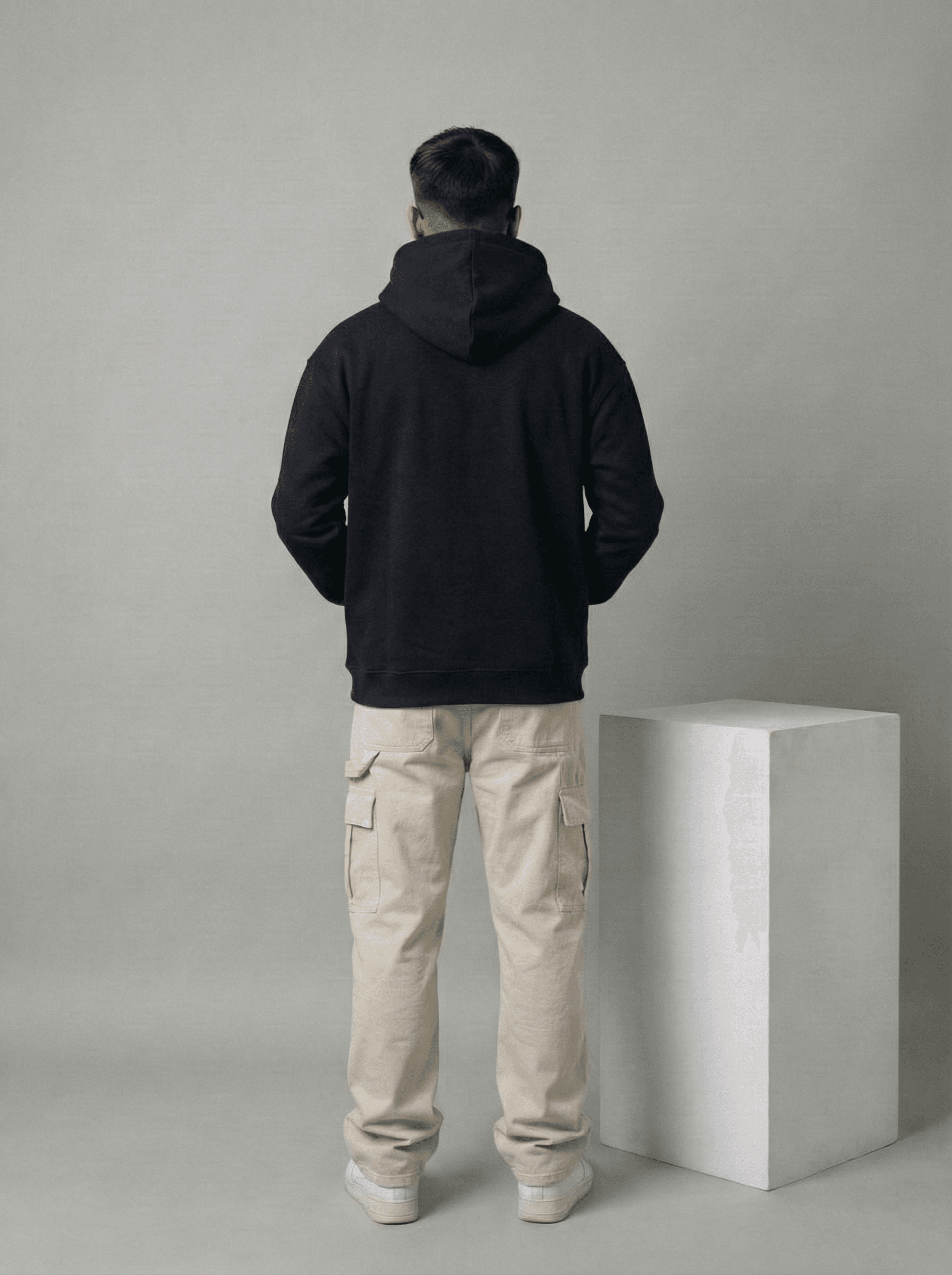 LEVEL7 Core Unisex Oversized Hoodie view 3