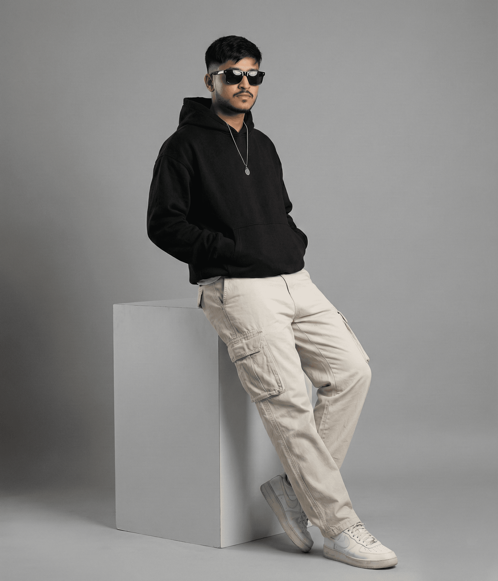 LEVEL7 Core Unisex Oversized Hoodie view 6