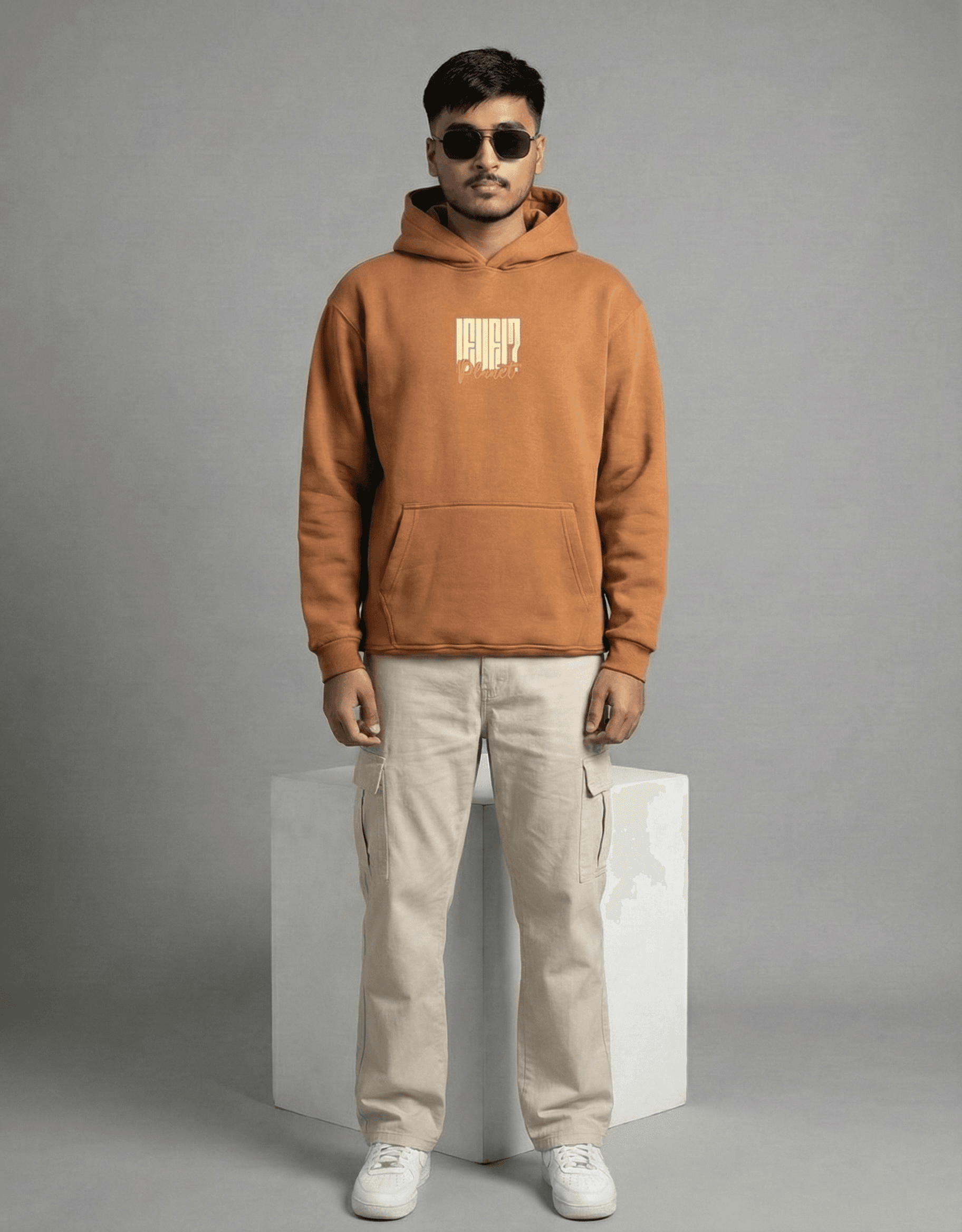 LEVEL7 Planetary Reset Unisex Drop-Shoulder Hoodie view 3