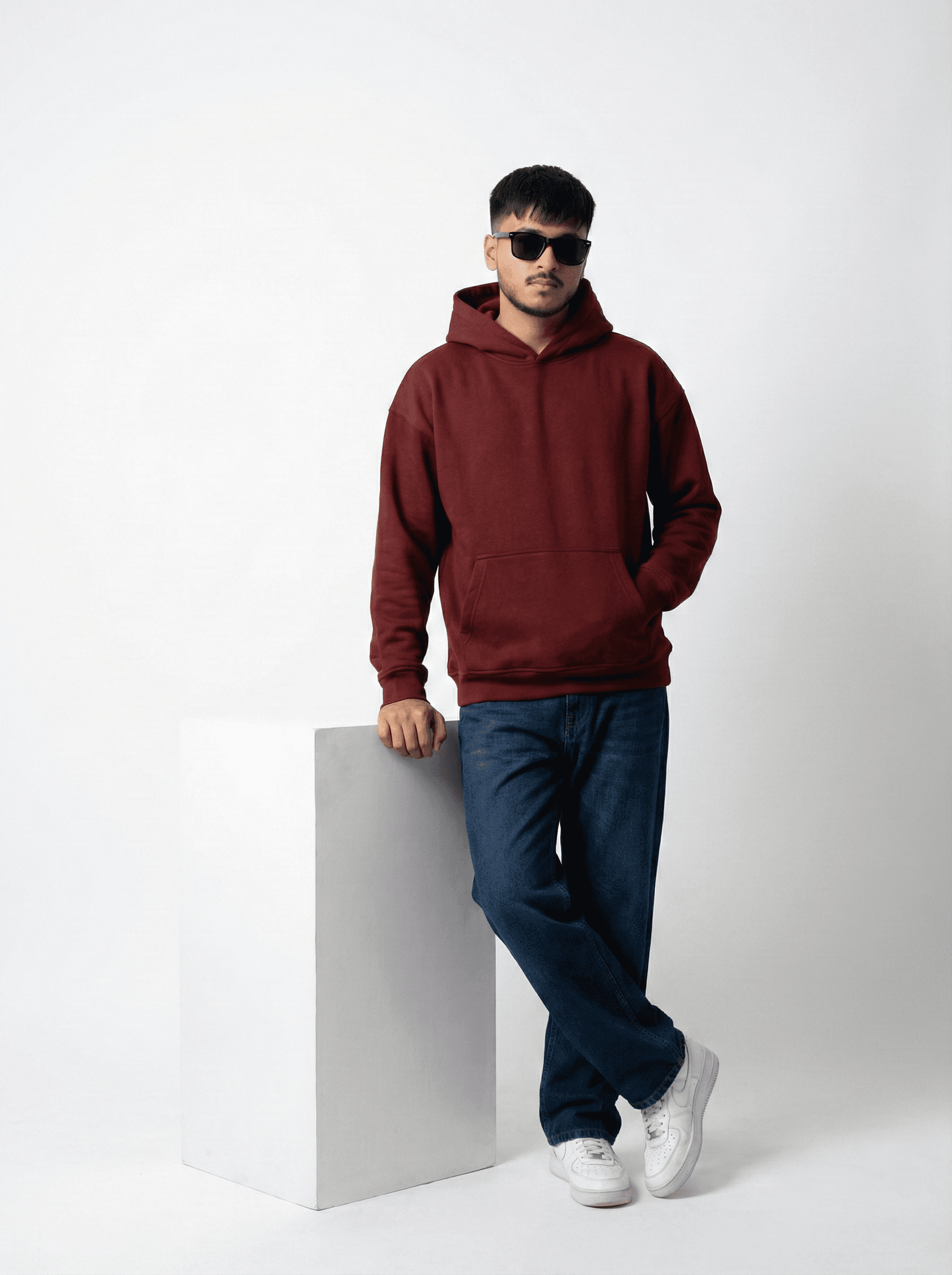 LEVEL7 Reserve Unisex Oversized Hoodie view 4