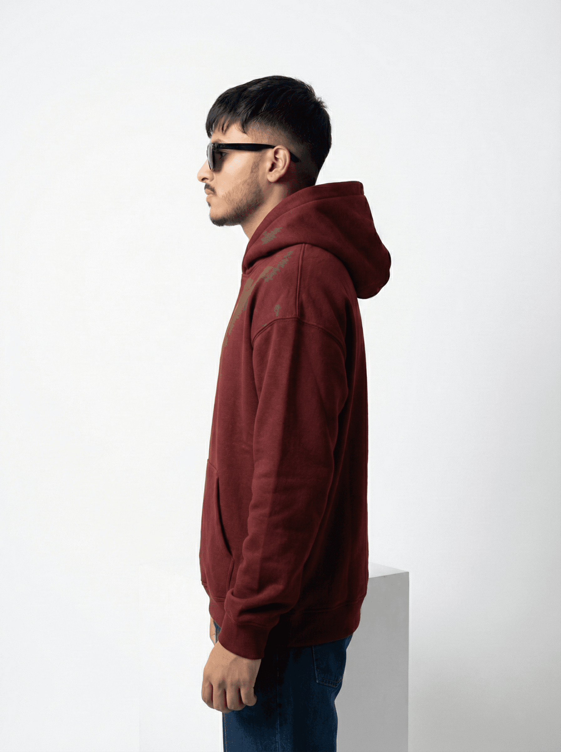 LEVEL7 Reserve Unisex Oversized Hoodie view 5
